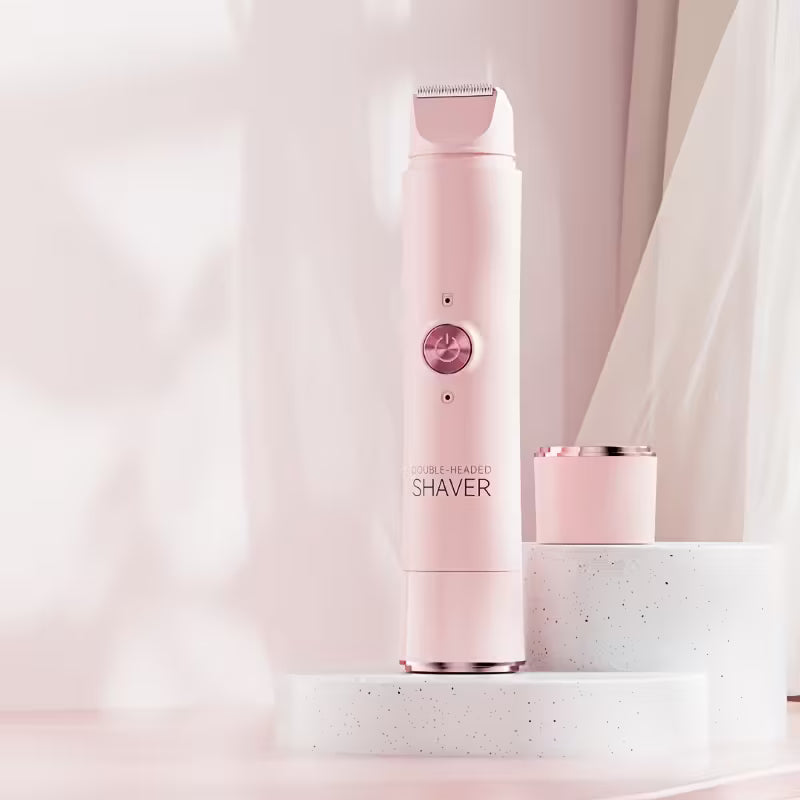 Double-Head Electric Shaver – Wireless USB Bikini & Body Trimmer, Wet & Dry