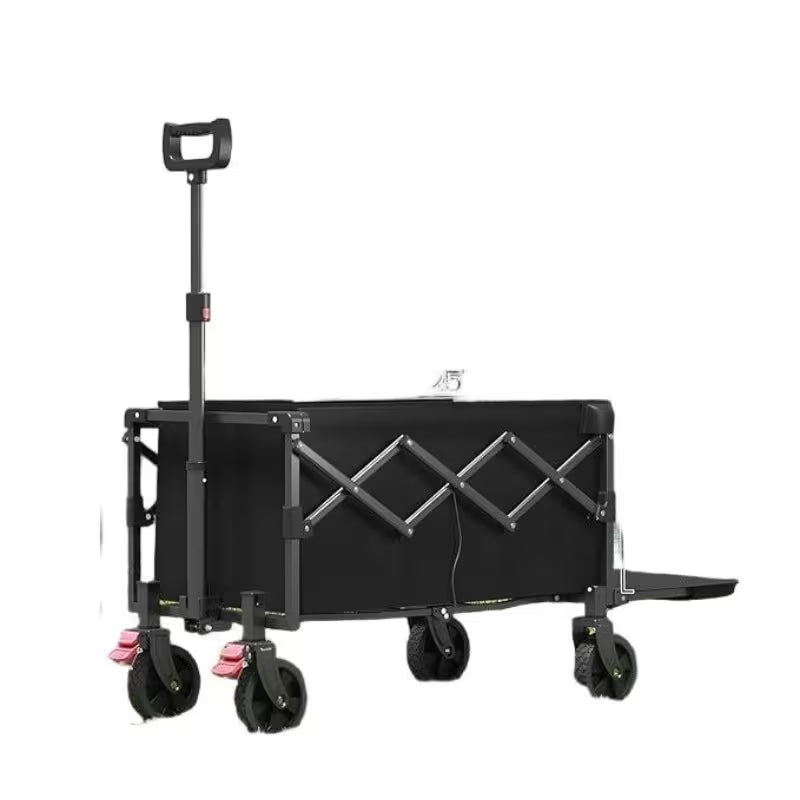 130L Foldable Heavy-Duty Camping Wagon Cart