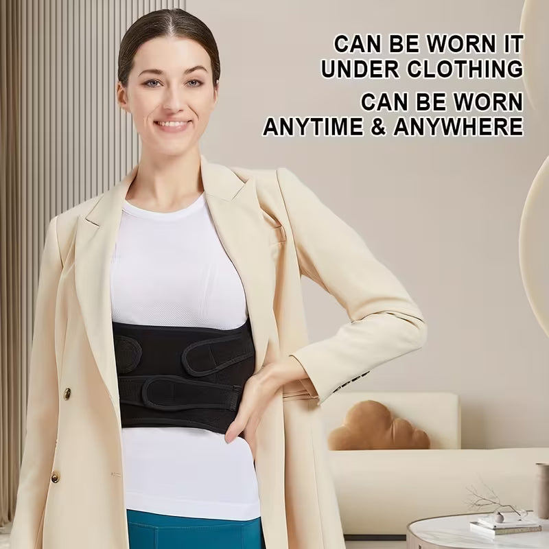 Unisex Adjustable Back Support Belt – Breathable & Lightweight
