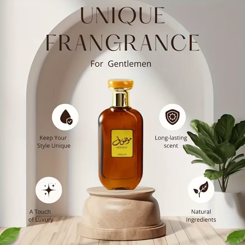 Men’s Eau de Toilette 3.4 oz – Elegant Woody Oriental Fragrance (Inspired)