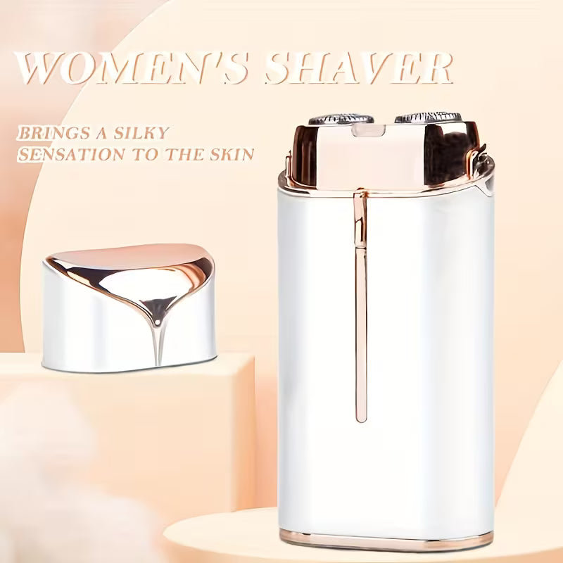 Painless Mini Electric Lady Shaver for Women – Portable Facial & Bikini Hair Removal Device