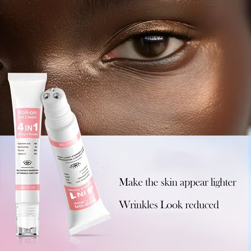 4-in-1 Firming & Nourishing Roll-On Eye Cream – Dark Circles & Brightening