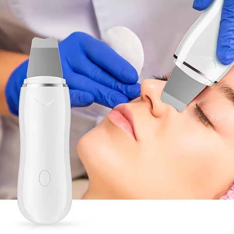 Electric & Manual Blackhead Remover Scraper – Gentle Pore Cleanser for Sensitive Skin