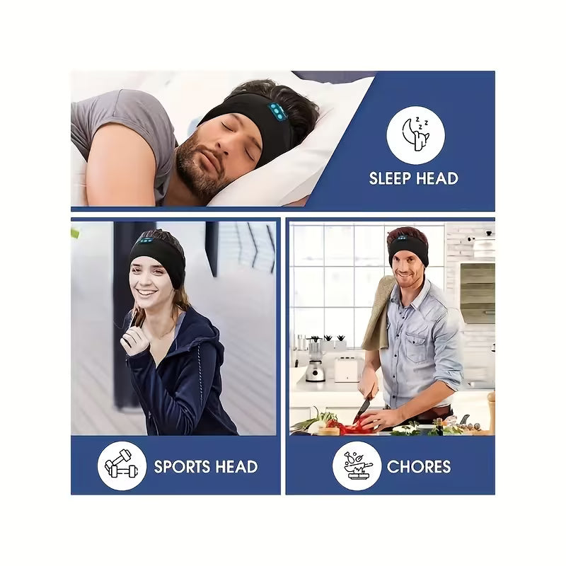 XMSJ Wireless Sleep Headphones Headband