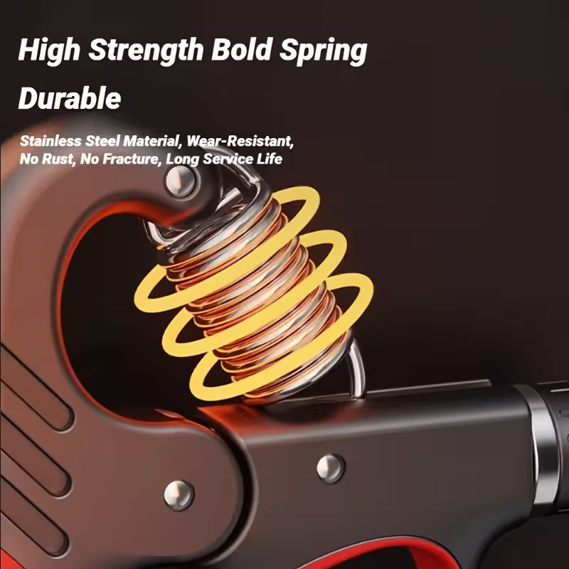 Adjustable Hand Gripper 5–100KG – Grip Strength Trainer with Mechanical Counter