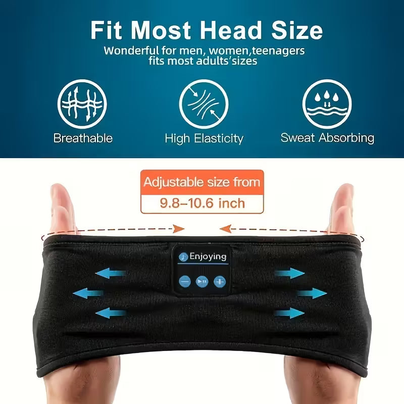 XMSJ Wireless Sleep Headphones Headband