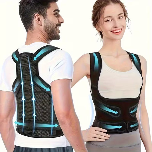 Unisex Adjustable Back Support Belt – Breathable & Lightweight