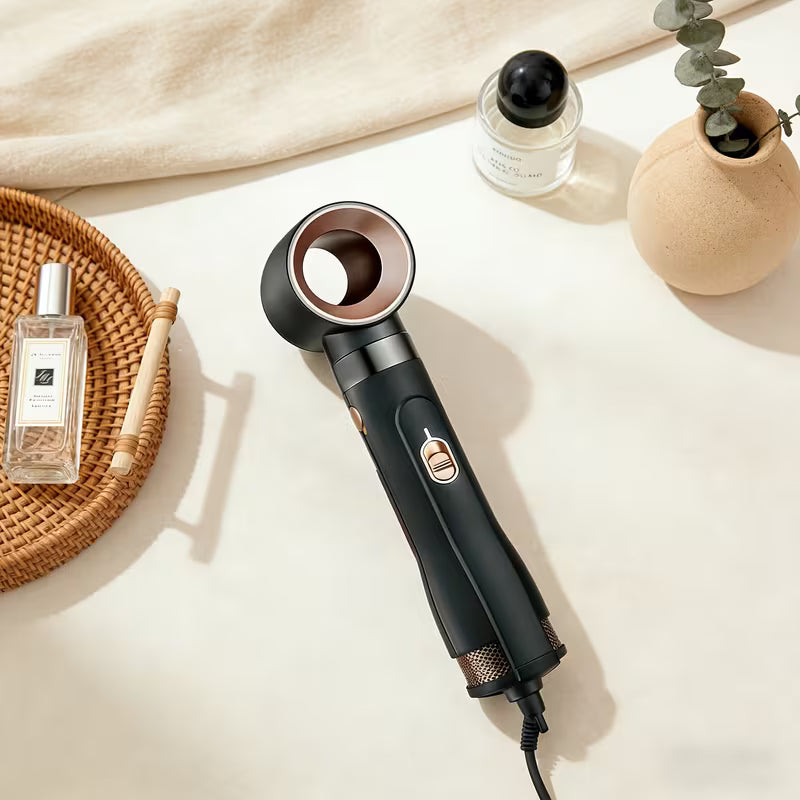 6-in-1 Hair Dryer Brush – Professional Ionic Blow Dryer with Diffuser