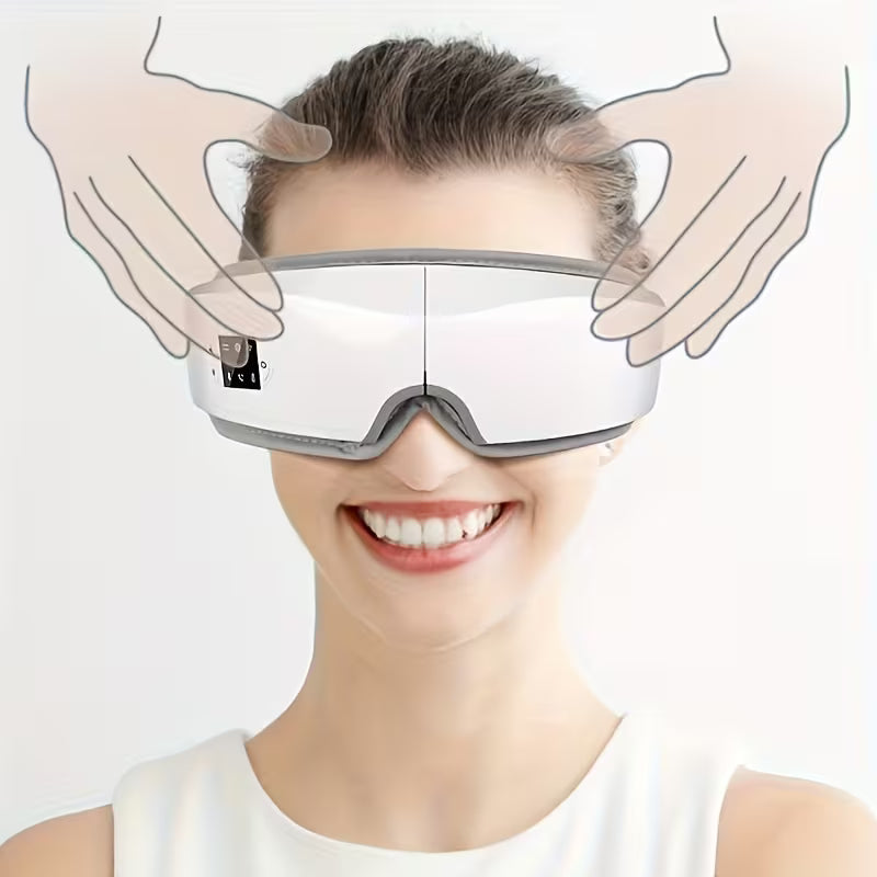 Smart Eye Massager – 5 Modes, Heated & Foldable