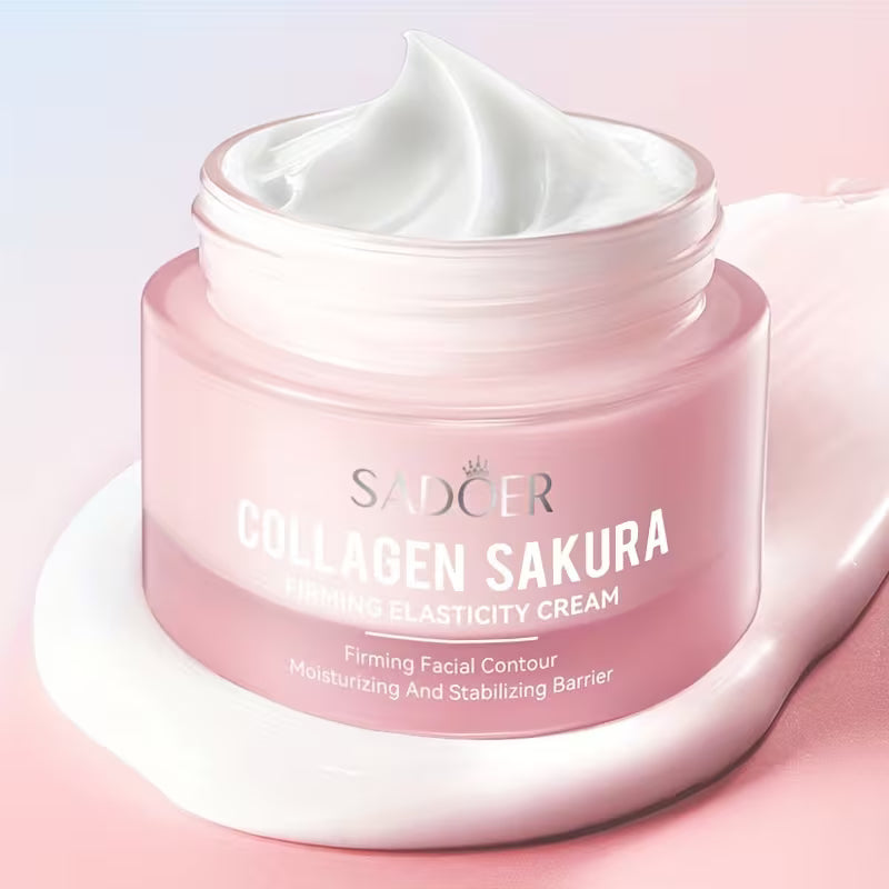 Sakura Collagen Moisturizing Face Cream – Smooth & Delicate Skin Care