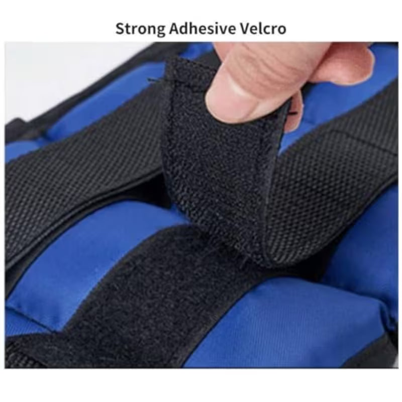 2 Pack Adjustable 0.5kg Ankle & Wrist Weights for Fitness Training
