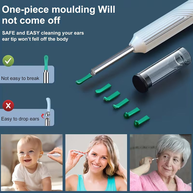 Wireless Earwax Removal Tool Accessories Set – Camera & Light