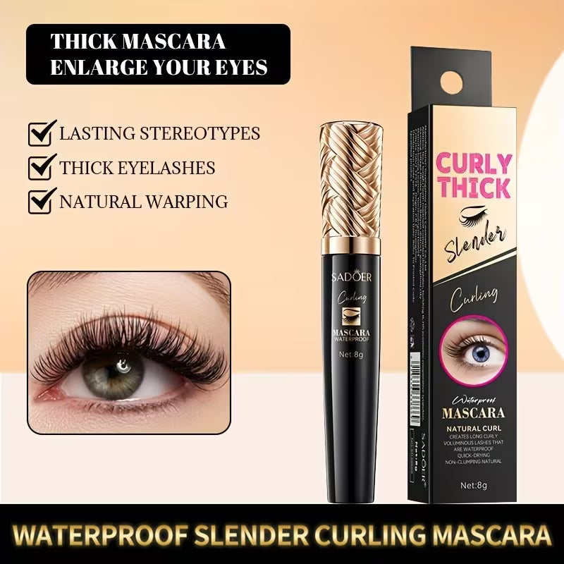 Natural Curling Black Mascara – Waterproof & Lengthening