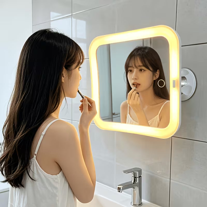 10X LED Suction Cup Vanity Mirror – 2 Light Modes