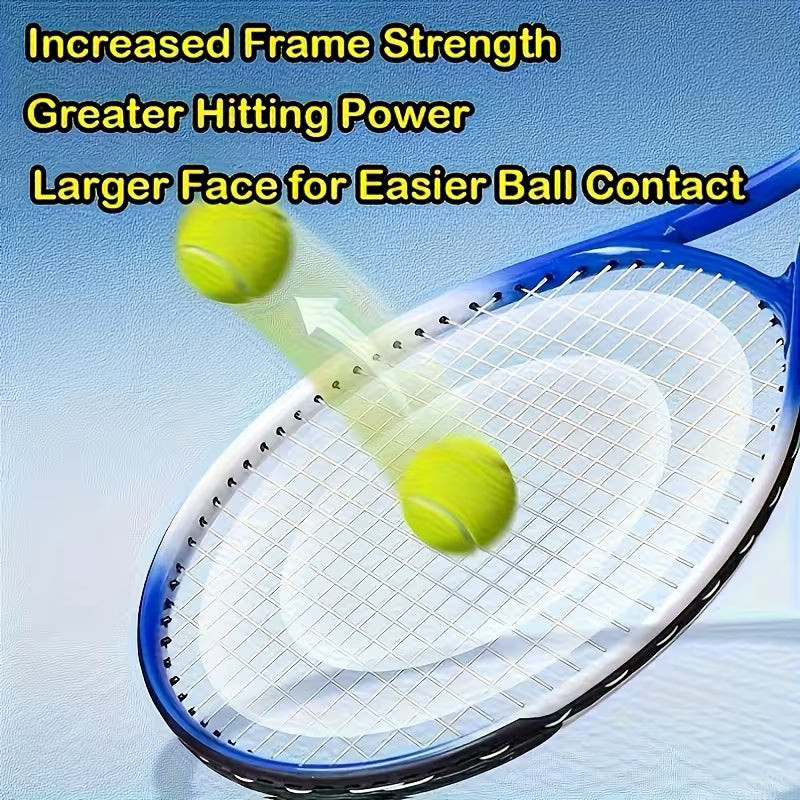 Customized 3pcs Tennis Racket Set with Ball Case