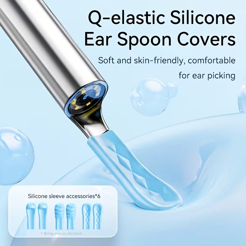 Wireless Earwax Removal Tool with Camera & Light – Smart Visual Ear Cleaner Kit