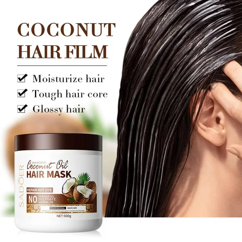 Coconut Deep Repair Hair Mask 500g