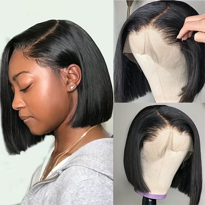 Brazilian Human Hair Bob Lace Wig 13x4 – 150% Density