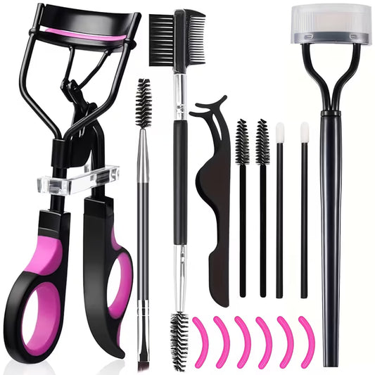 Eyelash Curler & Brow Grooming Set – Complete Lash Kit