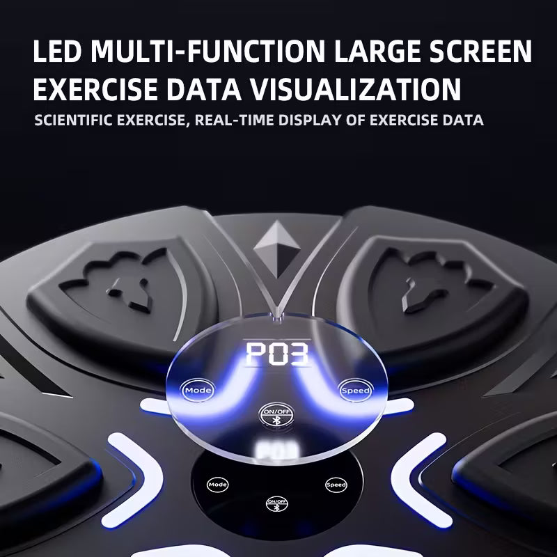 Smart Music Boxing Target – Wireless Wall-Mounted Punch Trainer with USB Charging