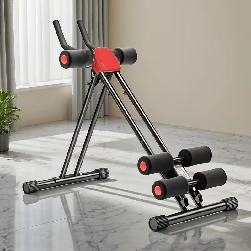 Adjustable Abdominal Trainer – 5-Level Foldable Core Machine