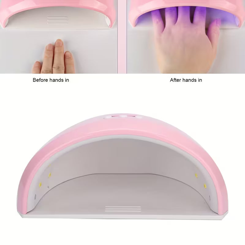 36W LED Nail Dryer Lamp with Sensor & Digital Timer