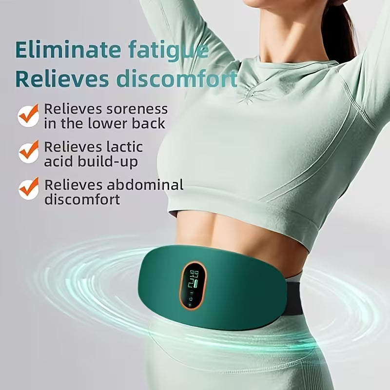 USB Rechargeable Multi-Functional Body Massager – Portable Muscle Relaxation Device for Abdomen, Legs & Full Body
