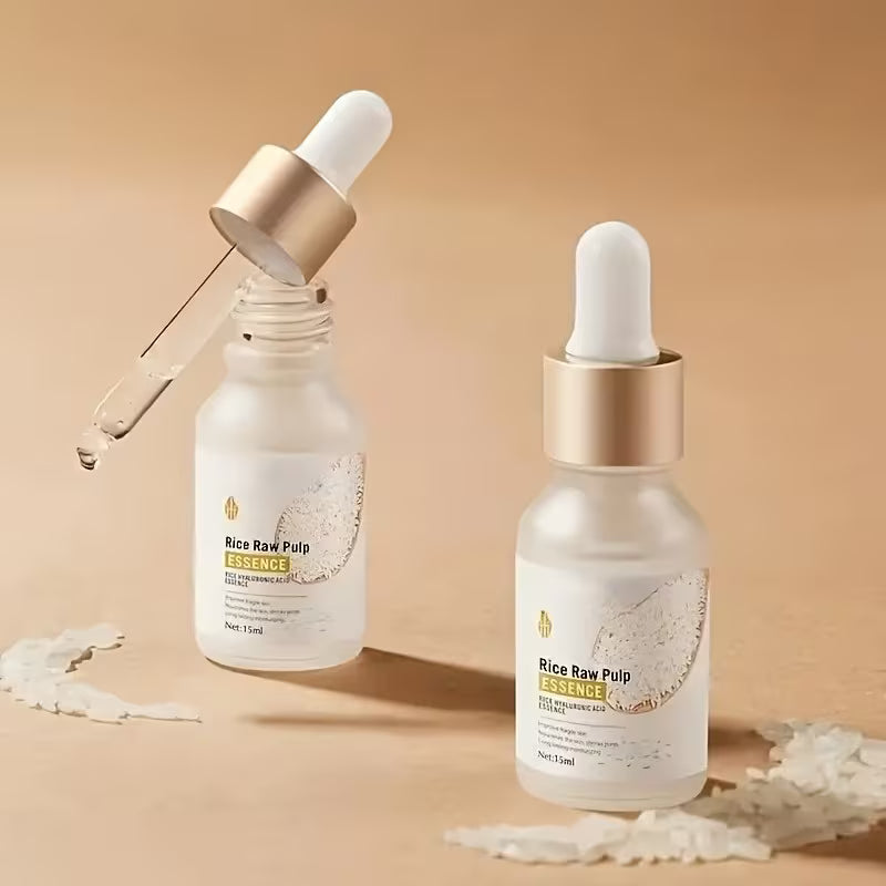 Long-Lasting Hyaluronic Acid & Rice Raw Pulp Serum – Hydrating & Pore Minimizing