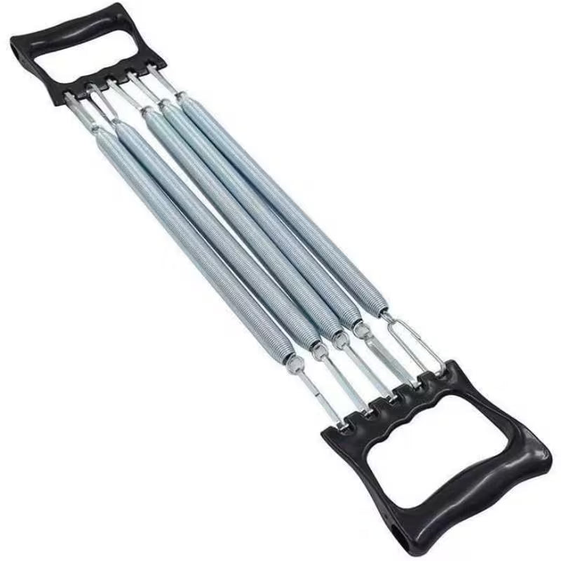 Multi-Function Chest Expander with 5-Spring Resistance – Portable Full-Body Workout Set