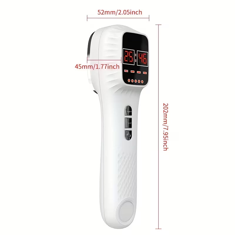 USB Rechargeable Red Light Therapy Device (650nm & 808nm) – Handheld Body, Face & Joint Care Tool