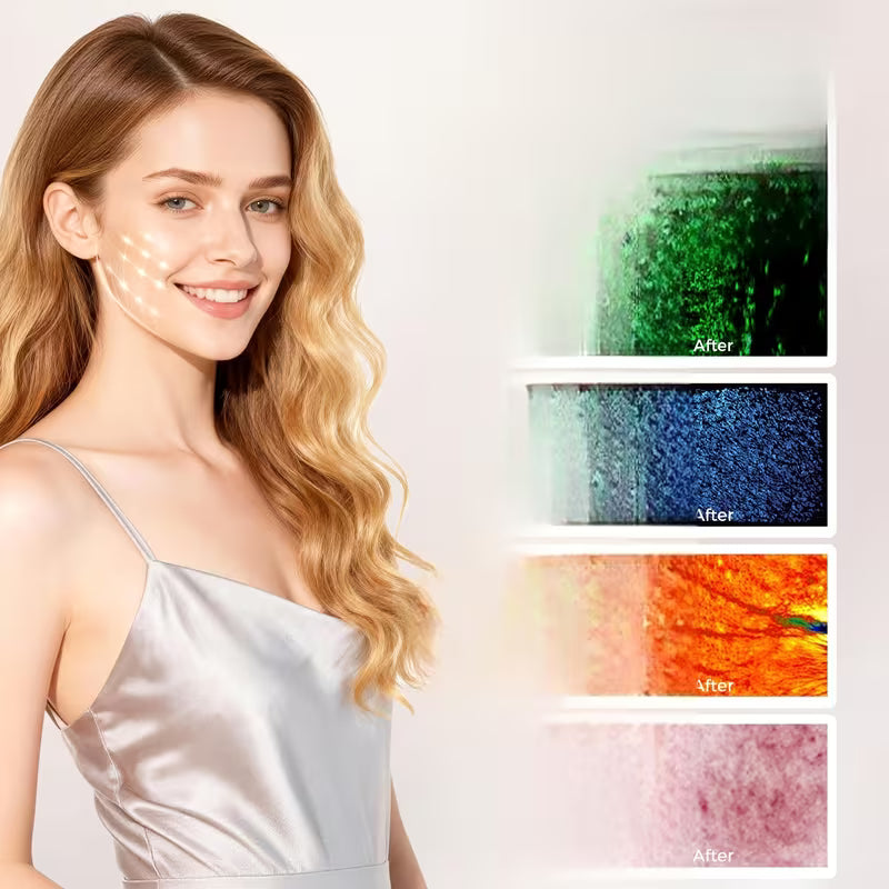 7-Color LED Facial Mask – Skin Firming & Glow Therapy
