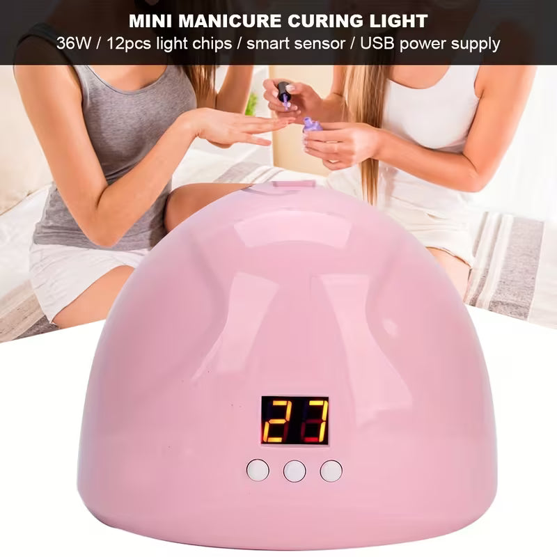 36W LED Nail Dryer Lamp with Sensor & Digital Timer