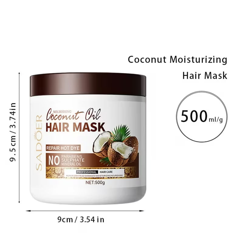 Coconut Deep Repair Hair Mask 500g