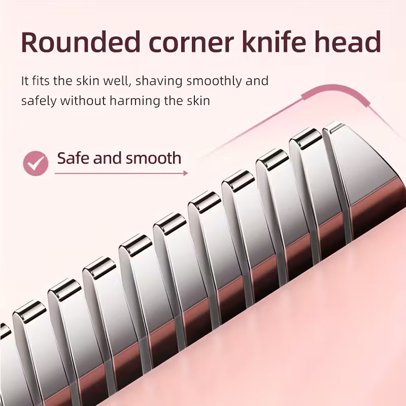 Double-Head Electric Shaver – Wireless USB Bikini & Body Trimmer, Wet & Dry