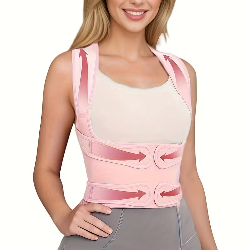Unisex Adjustable Back Support Belt – Breathable & Lightweight