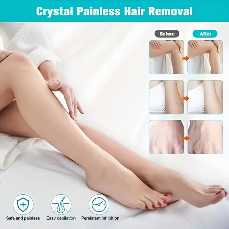 Crystal Hair Remover – Reusable Painless Exfoliating Tool