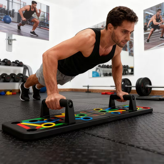 Foldable Push-Up Stands Board – Portable Home Gym Fitness Equipment