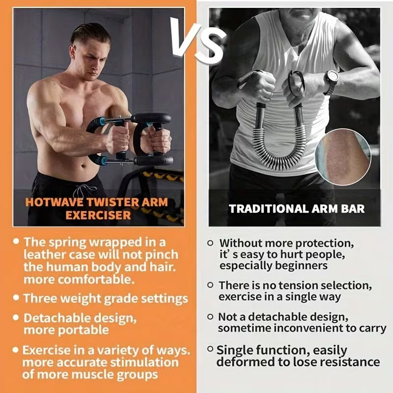 Adjustable Multifunctional U-shaped Arm Strength Trainer For Men