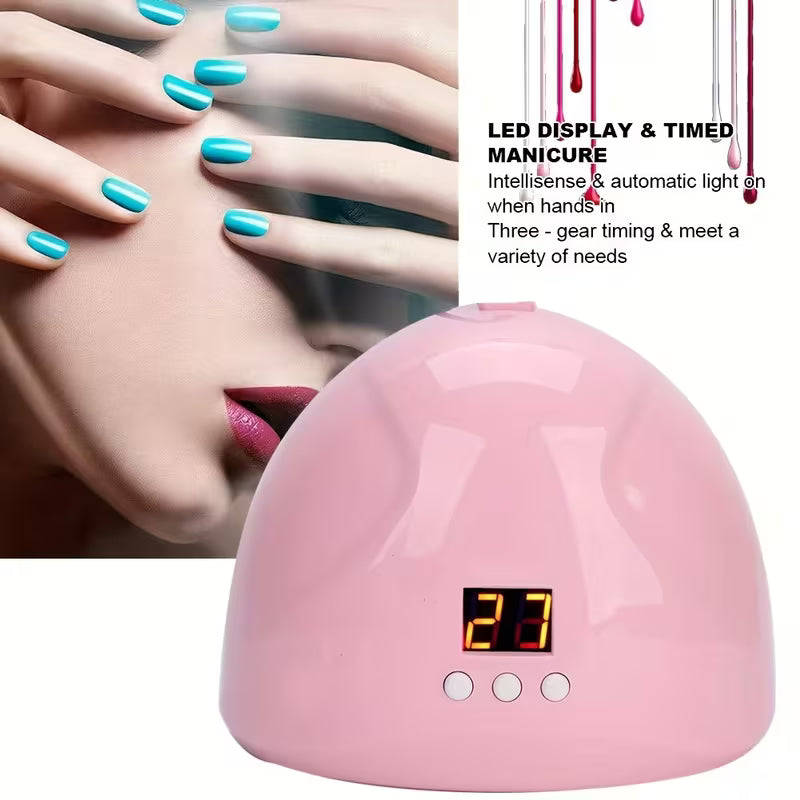 36W LED Nail Dryer Lamp with Sensor & Digital Timer