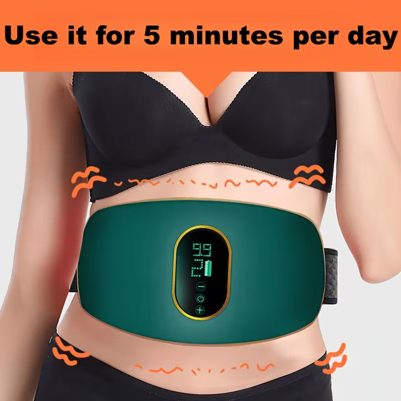 USB Rechargeable Multi-Functional Body Massager – Portable Muscle Relaxation Device for Abdomen, Legs & Full Body