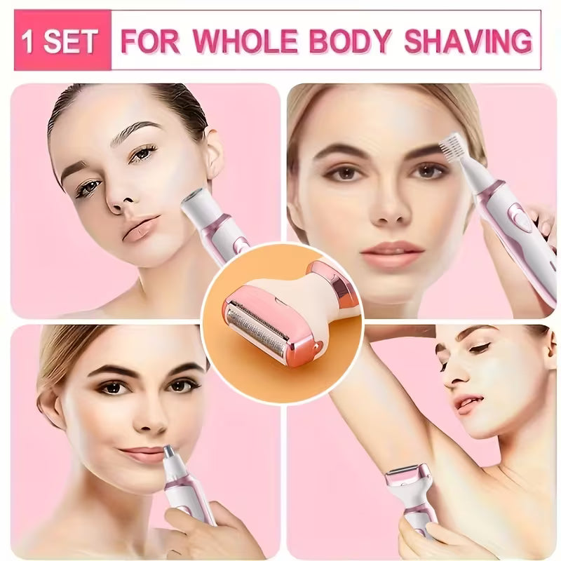 Women’s Electric Razor – Rechargeable All-in-One Shaver