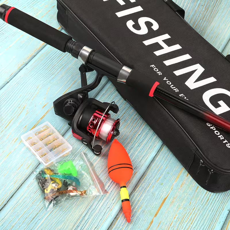 Gradient Fishing Rod & Reel Combo Set – Full Kit
