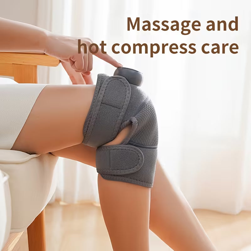 Heated Knee Massager with Mugwort – USB Joint Relief