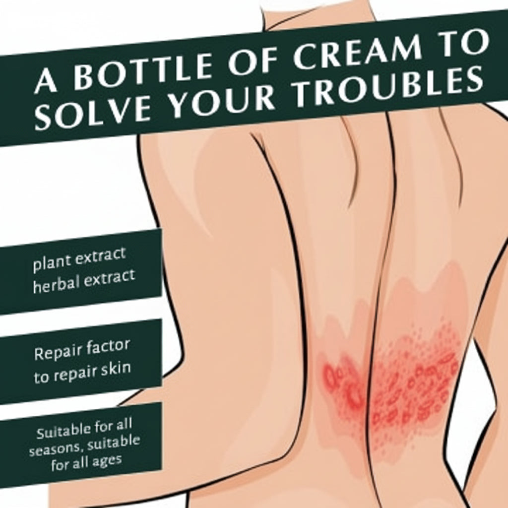 Psoriasis Relief Cream Soothes Itching & Repairs Damaged Skin