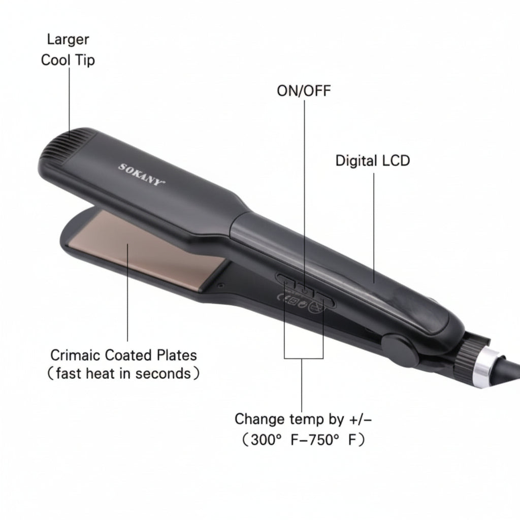Sokany Hair Straightener