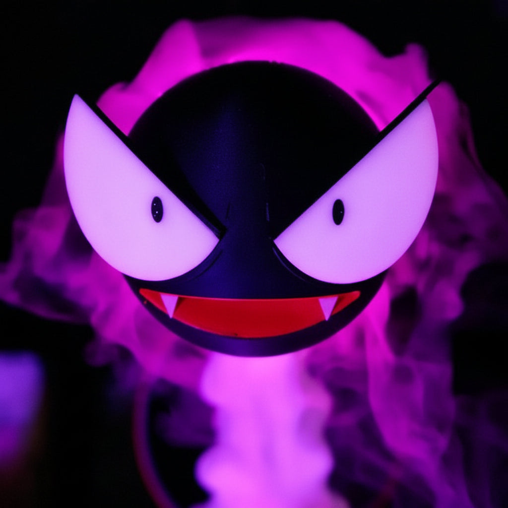 Gastly Animated Character Air Humidifier with Purple LED Mist