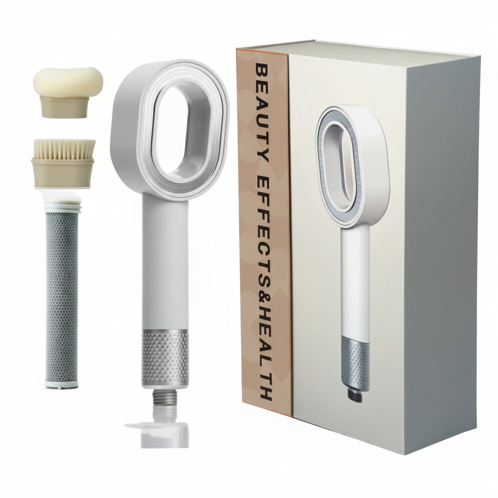 Compact Handheld Shower Head Designed For Optimal Water Pressure & Purity