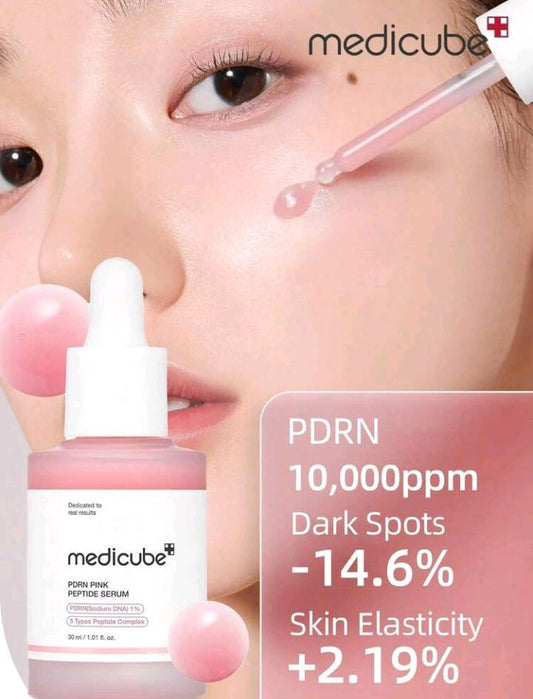 Medicube PDRN Pink Peptide Essence 30ml – Brightening & Firming