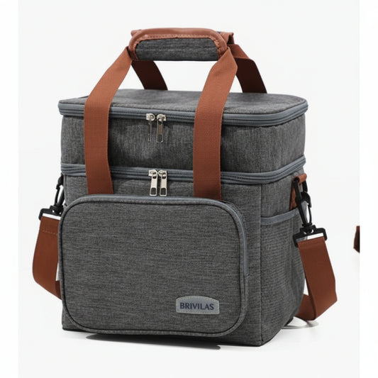 Double Layer Lunch Bag