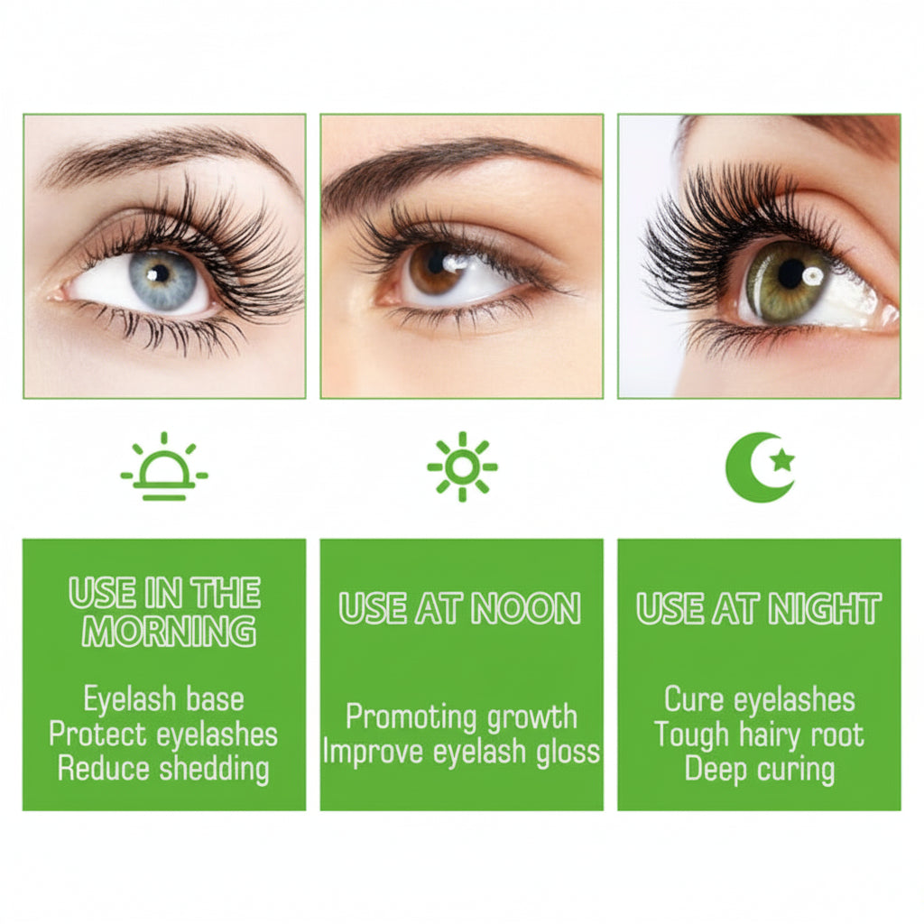 Castor Oil Eyelash Serum Brow Growth Booster